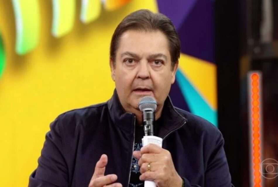 Faustão em seu programa na Globo (Foto: Reprodução / Globoplay)