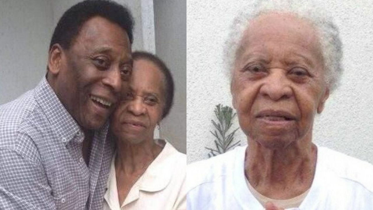 Mãe de Pelé, Dona Celeste, está viva com 100 anos (Foto: Reprodução)