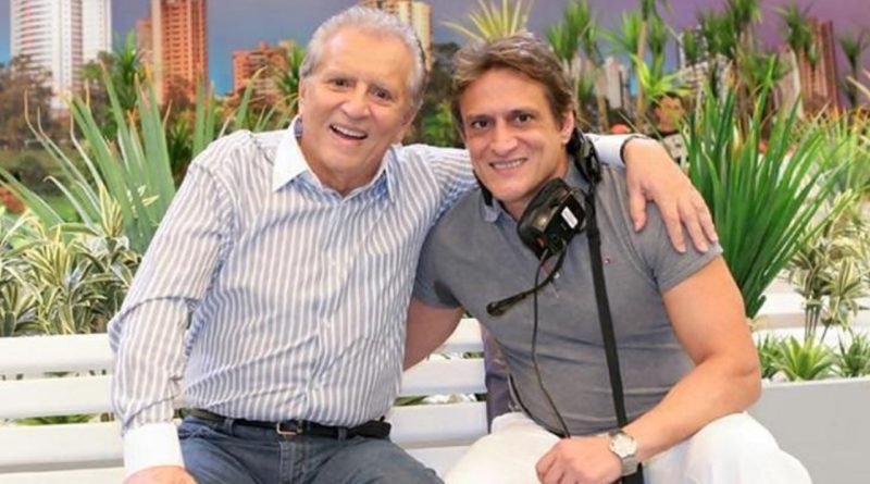 Carlos Alberto de Nóbrega e o filho Marcelo (Foto: Divulgação)